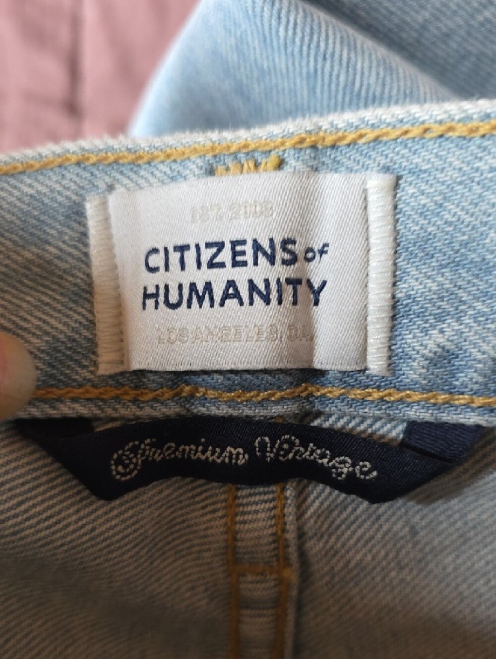 NEW $248 CITIZENS OF HUMANITY GAUCHO JEANS IN LIGHT BLUE SIZE 29 - Picture 7 of 14